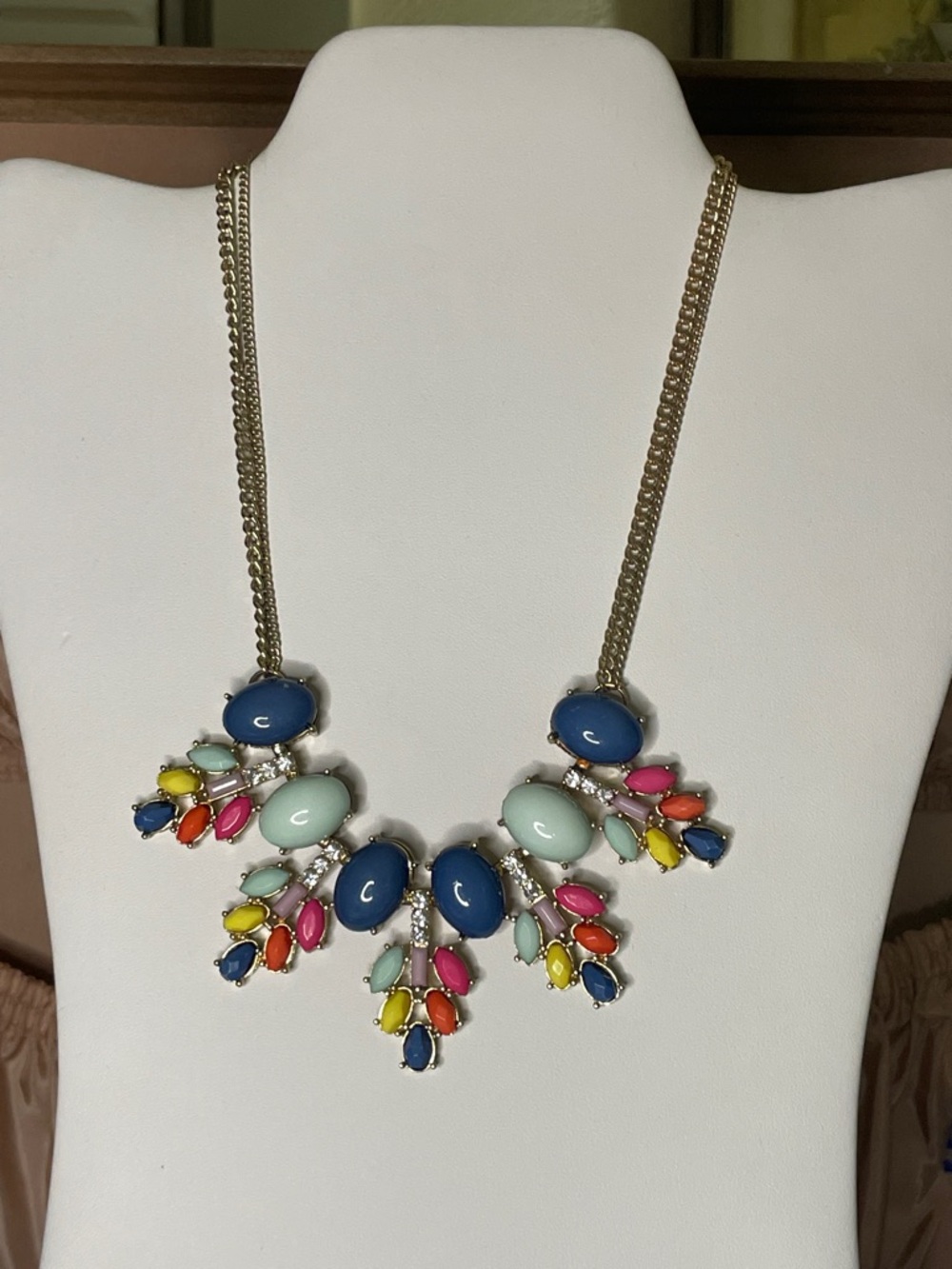 Multicolor Statement Necklace